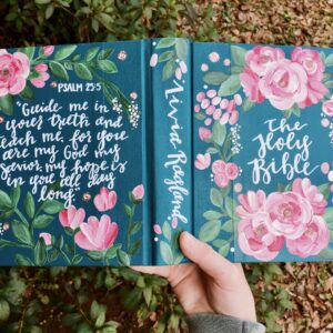 custom hand-painted Bible | FREE shipping