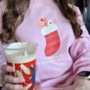 Joy-filled Christmas Crewneck Sweatshirt