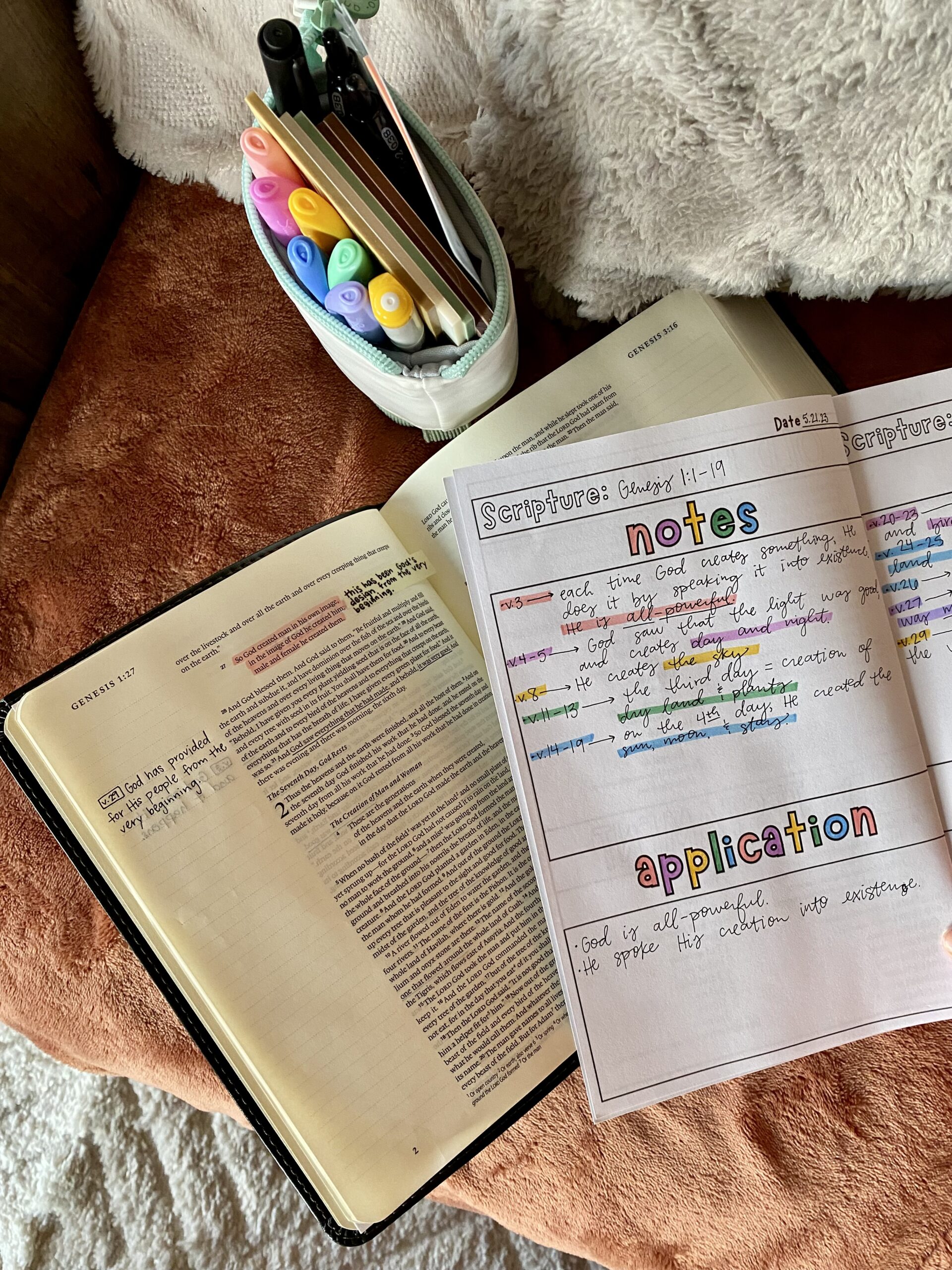 (Colossians 3:16a) Bible study journal - Image 2