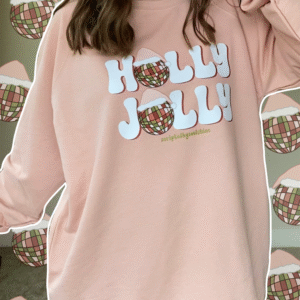 holly jolly sweatshirt