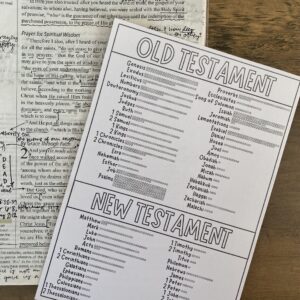 FREE Bible study tracker