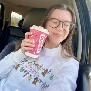 Christmas joy long sleeve tee