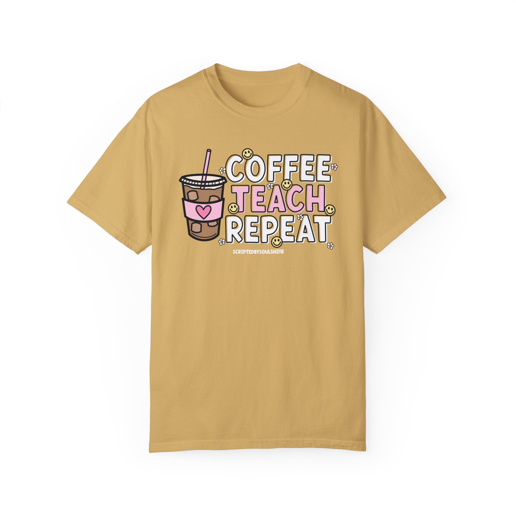 coffee teach repeat tee
