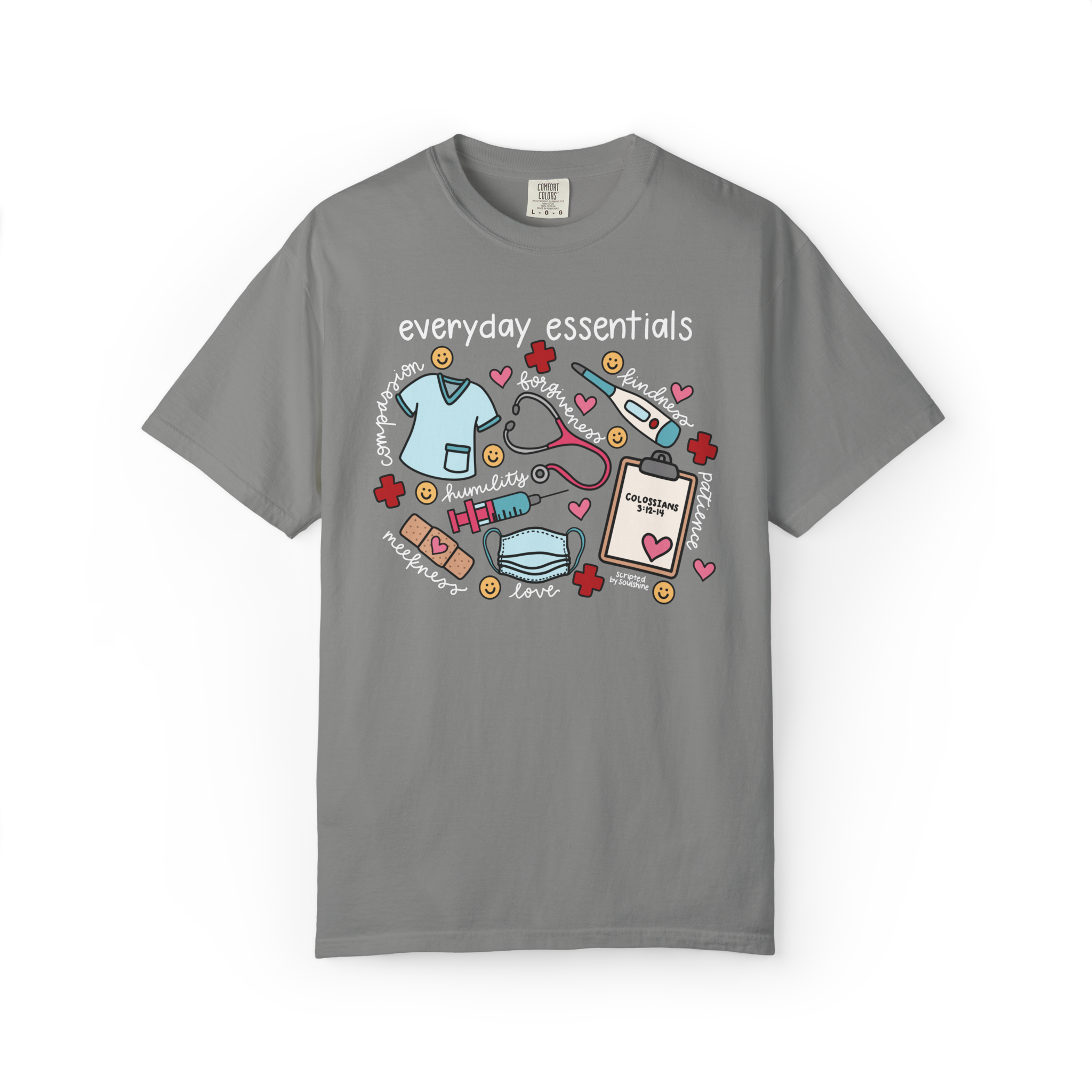 everyday essentials nurse tee - Image 3